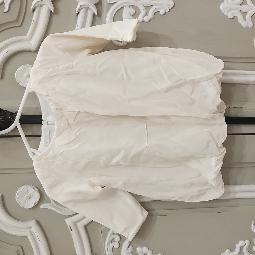 Nanan Baby Girl Silk Dress Size 9 Months MADE IN ITALY
